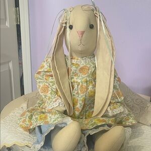 Beautful handmade country bunny rabbit